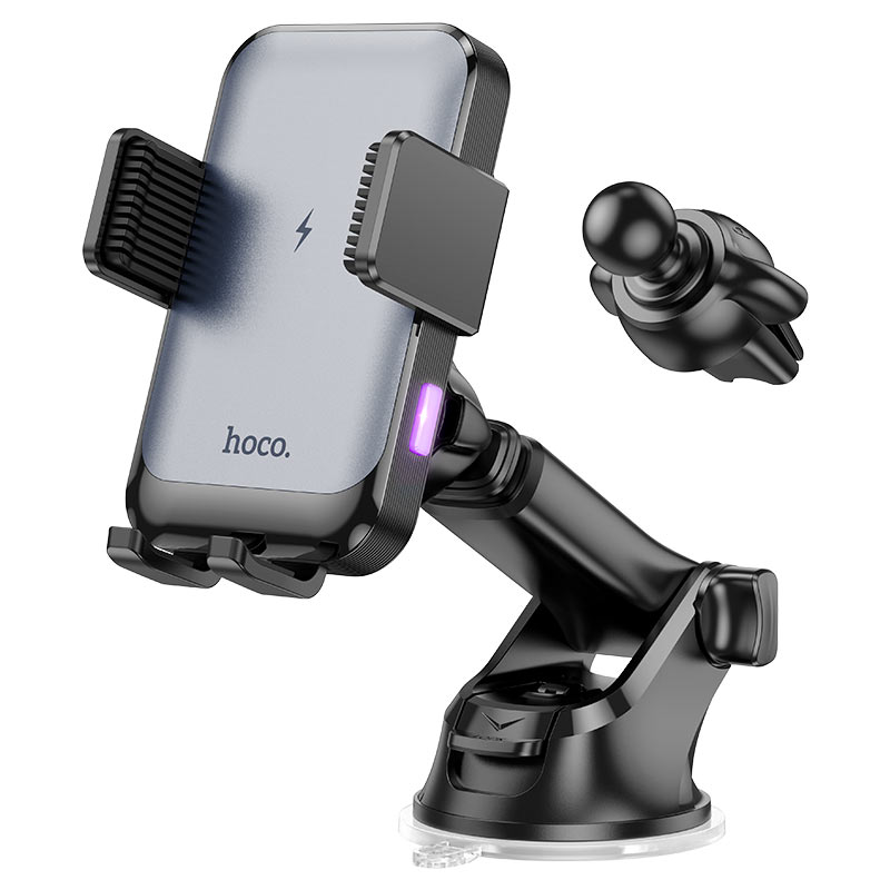 Car wireless charger “HW9 Climber” for dashboard and air outlet