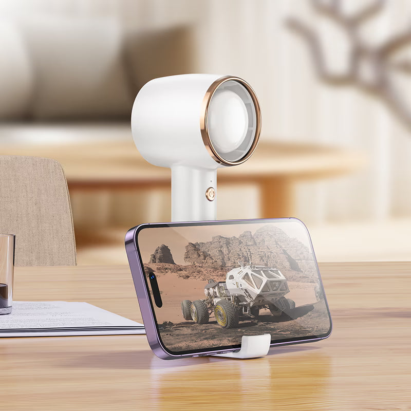 Portable fan “HX21 Wind” handheld and desktop