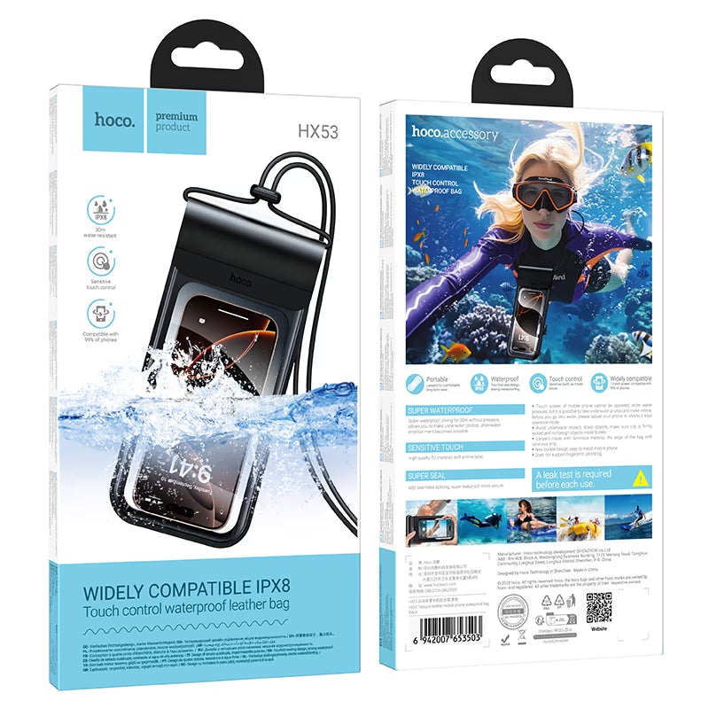 Waterproof phone bag “HX53 Treasure”