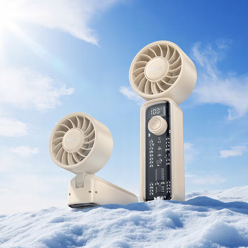 Portable fan “HX602” handheld and desktop