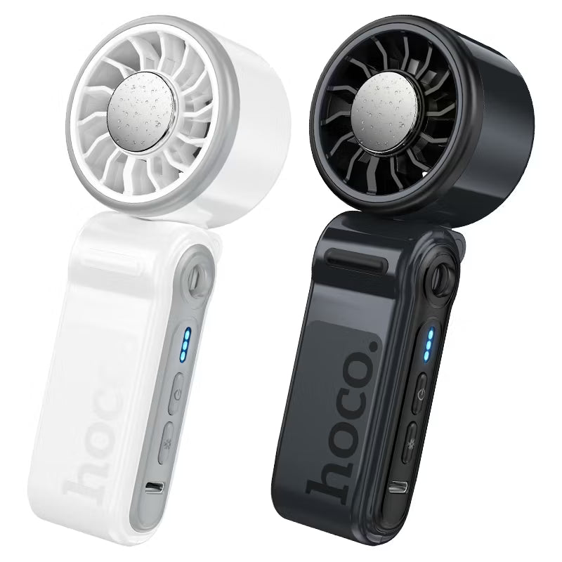 Portable fan “HX604 Ice pack” handheld and desktop