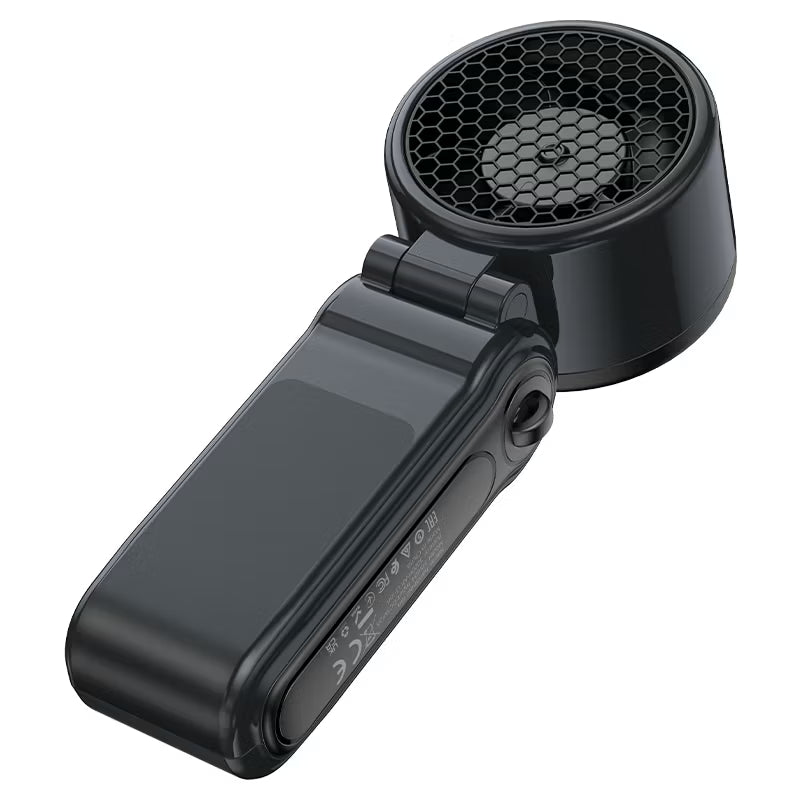 Portable fan “HX604 Ice pack” handheld and desktop