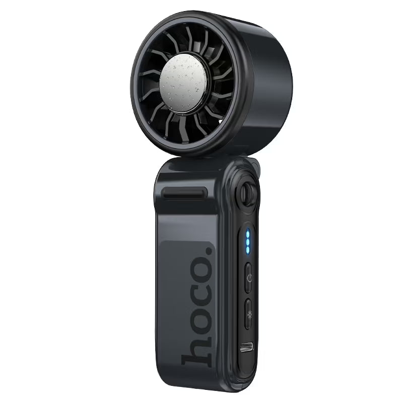 Portable fan “HX604 Ice pack” handheld and desktop