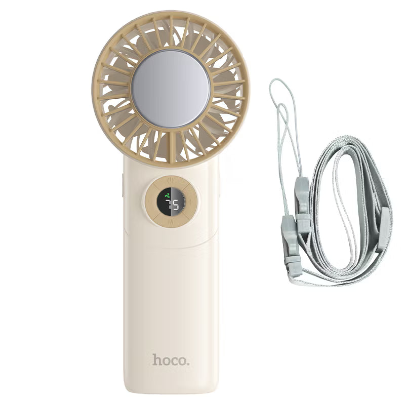 Portable fan “HX605 Ice pack” handheld and desktop