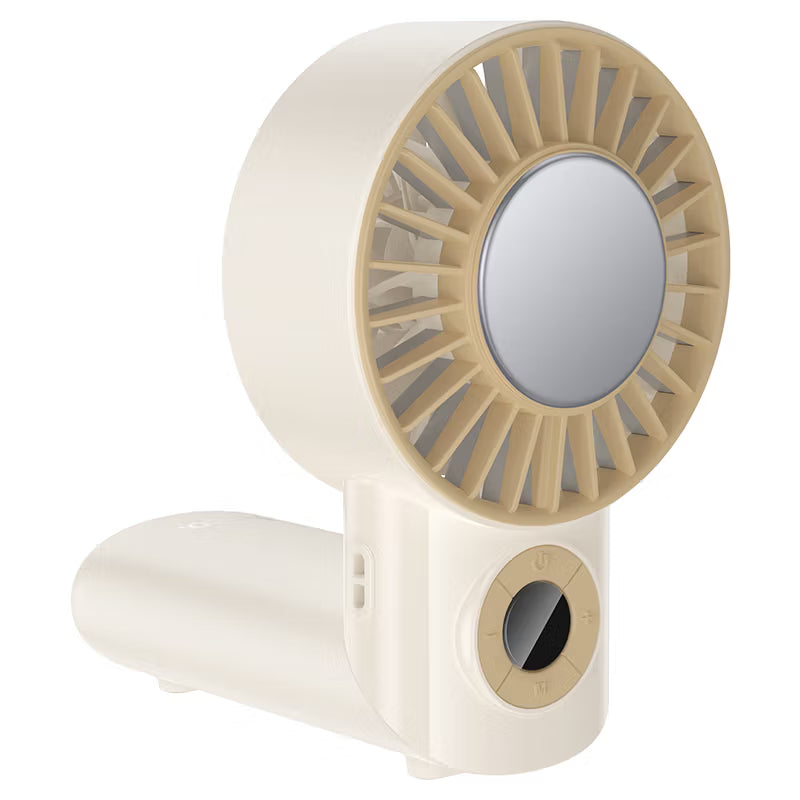 Portable fan “HX605 Ice pack” handheld and desktop