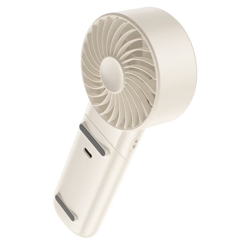Portable fan “HX605 Ice pack” handheld and desktop