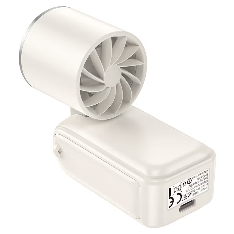 Portable fan “HX606” handheld and desktop