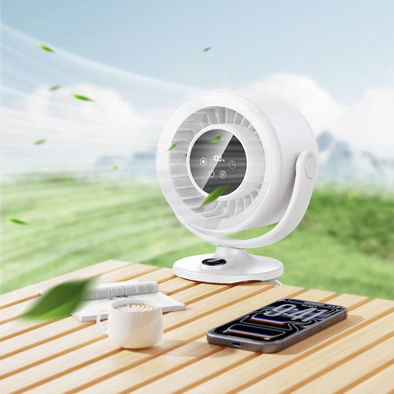 Portable fan “HX608” clip-on or stand