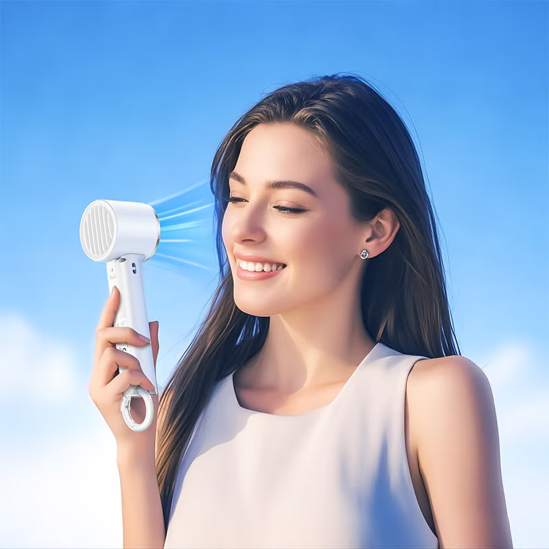 Portable fan “HX61 Exquisite” handheld and desktop