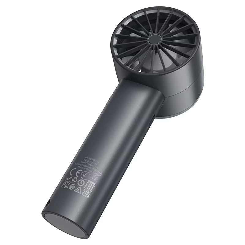 Portable fan “HX612 Ice pack” handheld and desktop