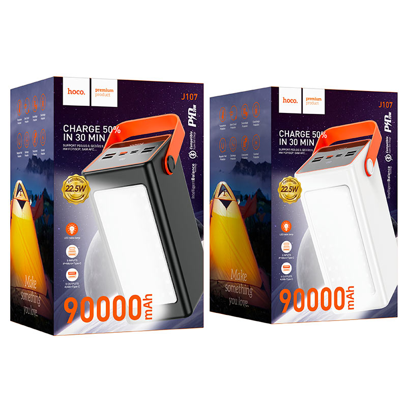 Power bank “J107 Super” 22.5W 90000mAh