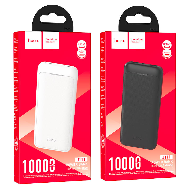 Power bank “J111 Smart charge” 10000mAh