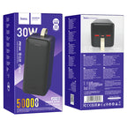 Power bank “J111D Smart charge” PD30W + QC3.0 50000mAh