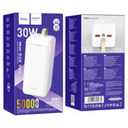Power bank “J111D Smart charge” PD30W + QC3.0 50000mAh