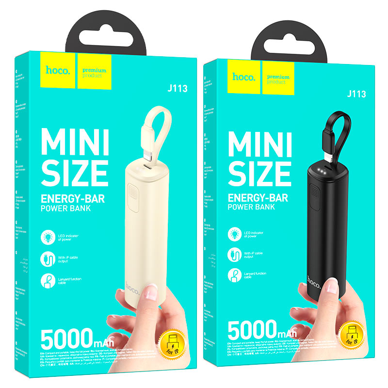Power bank “J113 Energy-bar” 5000mAh for Lightning