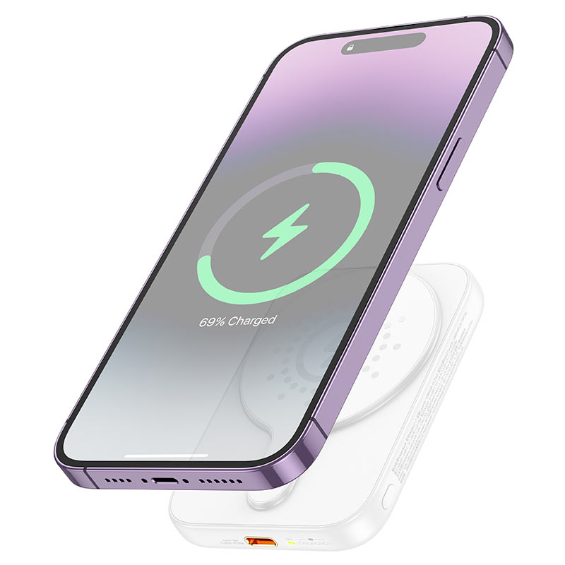 Power bank “J117 Esteem” PD20W + QC3.0 wireless charging 5000mAh