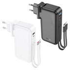 Power bank “J126 Travel” 22.5W 10000mAh EU / US plug
