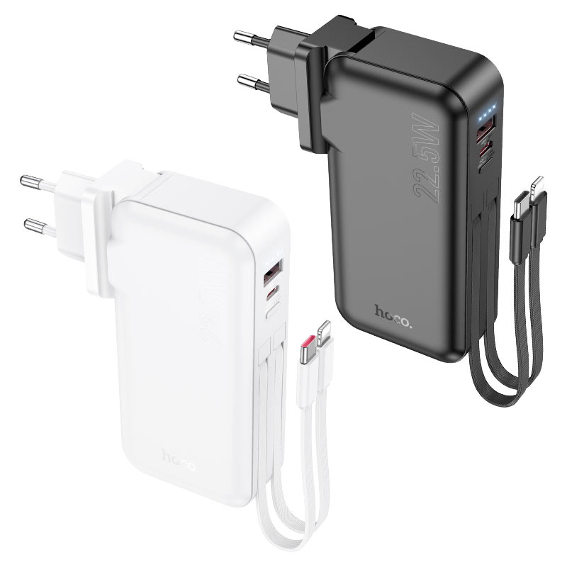 Power bank “J126 Travel” 22.5W 10000mAh EU / US plug