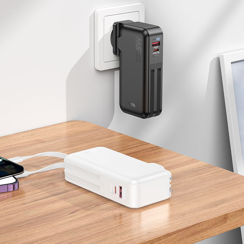 Power bank “J126 Travel” 22.5W 10000mAh EU / US plug