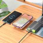 Power bank “J127B Mecha” PD20W + QC3.0 wireless charging 10000mAh