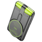 Power bank “J127B Mecha” PD20W + QC3.0 wireless charging 10000mAh