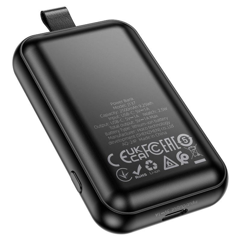Power bank “J137” wireless charging 2500mAh