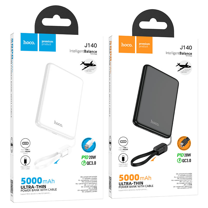 Power bank “J140 Tony” PD20W 5000mAh