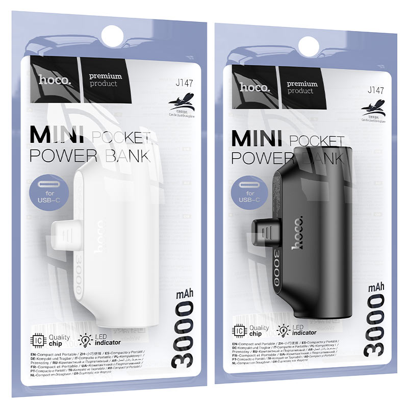 Power bank “J147 Prospero” 3000mAh Type-C ver.