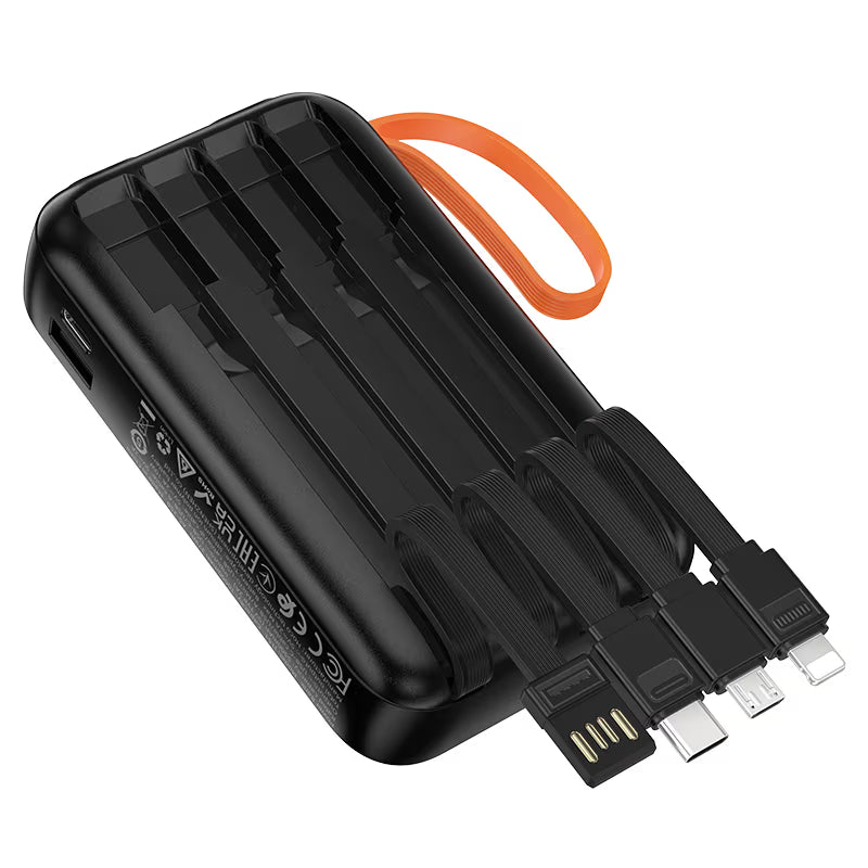 Power bank “J151 Spirit” 10W 4 cables 10000mAh