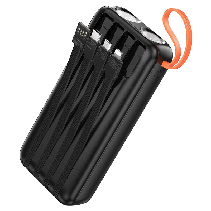 Power bank “J151A Spirit” 10W 4 cables 20000mAh