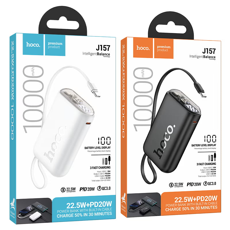 Power bank “J157 Leader” 22.5W + PD20W 10000mAh