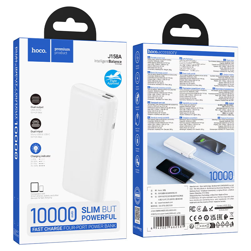 Power bank “J158A Runner” 10W 10000mAh
