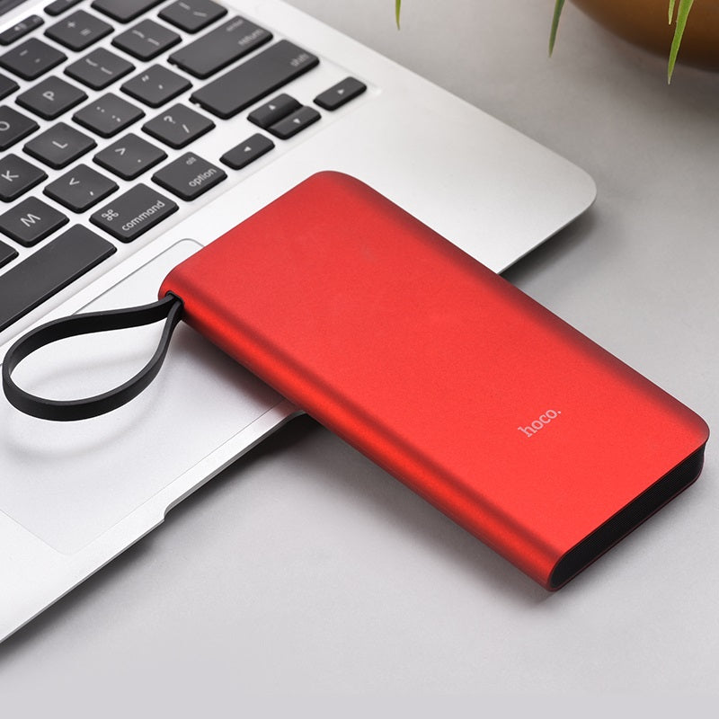 Power bank “J25 New power” 10000mAh single USB built-in Lightning cable