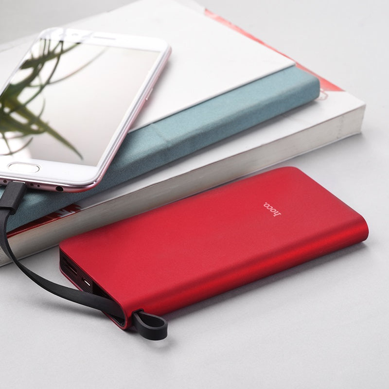 Power bank “J25A New power” 10000mAh single USB built-in Micro-USB cable