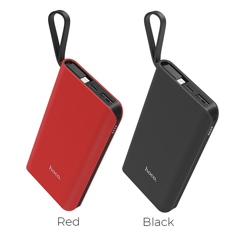 Power bank “J25A New power” 10000mAh single USB built-in Micro-USB cable