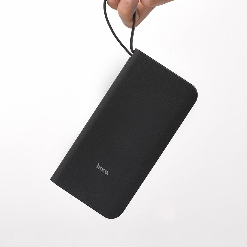 Power bank “J25A New power” 10000mAh single USB built-in Micro-USB cable