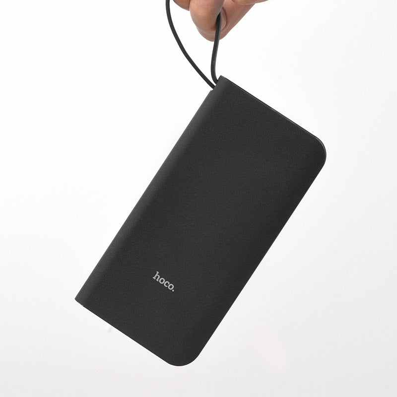 Power bank “J25B New power” 10000mAh single USB built-in Type-C cable