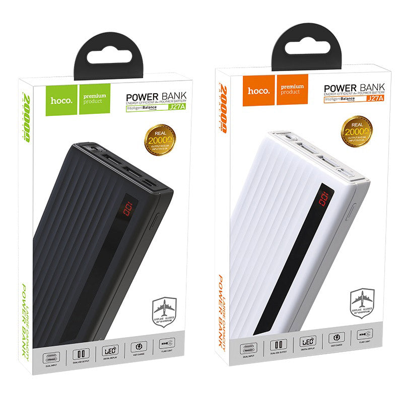 Power bank “J27A Wide energy” 20000mAh dual USB output