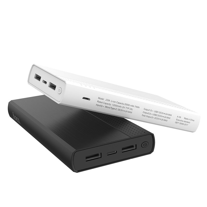 Power bank “J33A Cool freedom” 20000mAh dual USB output