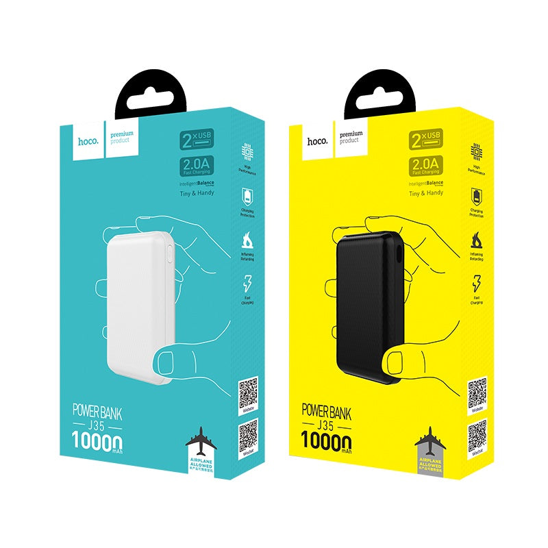 Power bank “J35 Sunshine” 10000mAh dual USB output