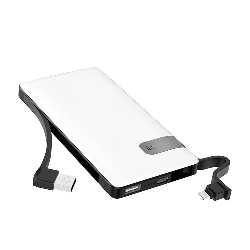 Power bank “J36 Ample energy” 10000mAh single USB built-in Lightning cable