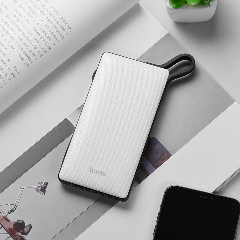 Power bank “J36 Ample energy” 10000mAh single USB built-in Lightning cable