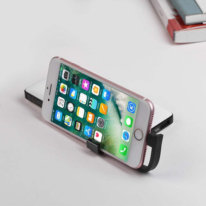 Power bank “J36 Ample energy” 10000mAh single USB built-in Lightning cable