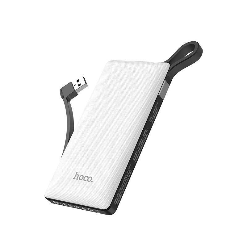 Power bank “J36 Ample energy” 10000mAh single USB built-in Lightning cable