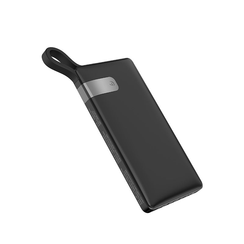 Power bank “J36 Ample energy” 10000mAh single USB built-in Lightning cable