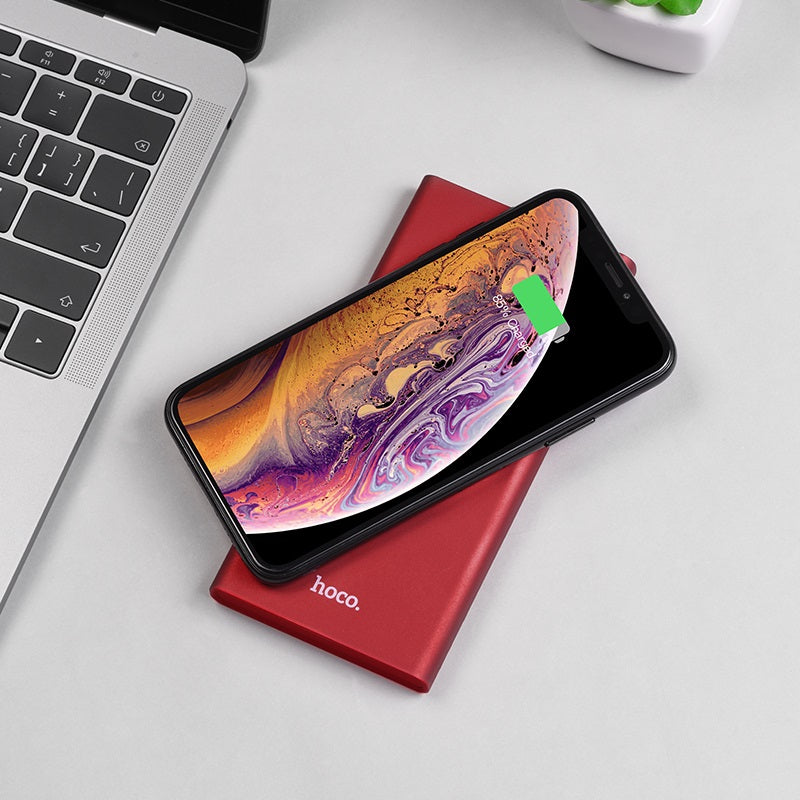 Power bank «J37 Wisdom» 10000 mAh wireless charging dual ports