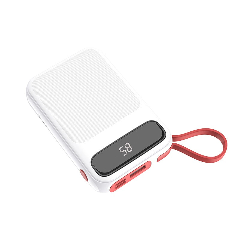 Power bank “J40 Powerful” 10000mAh with built-in cable