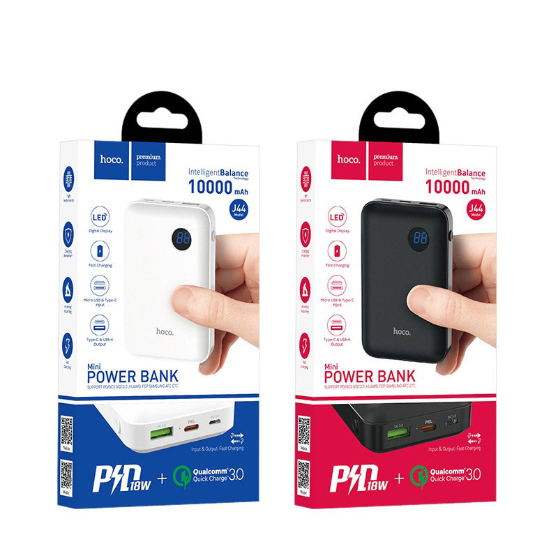 Power bank “J44” 10000mAh USB QC3.0 & Type-C PD output