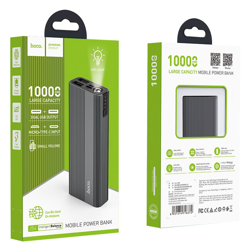 Power bank “J54 Spirit power” 10000mAh