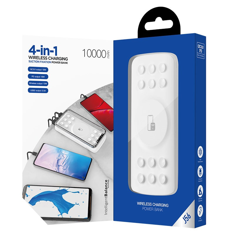 Power bank “J56 Sea power” 10000mAh wireless charging